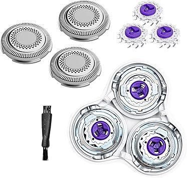SH98 - Cabezal de afeitar para Philips Serie 9000 Prestige (incluye portacuchillas) y cabezal de repuesto para Philips Serie 9, cabezal de afeitar compatible con Philips S9000 Prestige SP9820
